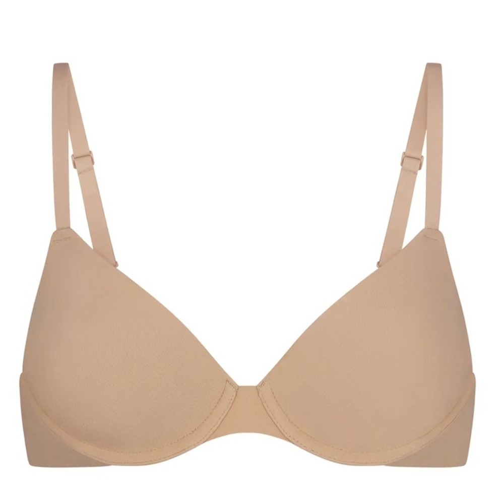 Skims Fits Everybody T-Shirt Bra Sand Clay BA-DEM-9221 Underwire 36D